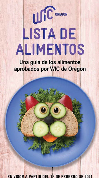 Oregon WIC Food List - Effective November 2023