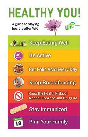 Healthy You! Exit Counseling Brochure - English