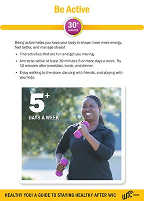 Be Active (exit counseling info) - DOWNLOAD ONLY