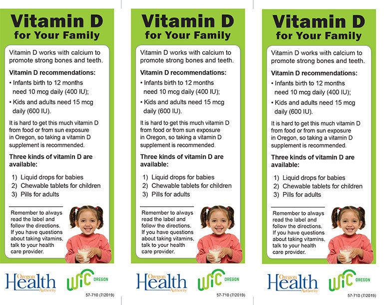 Vitamin D For Your Family - DOWNLOAD ONLY