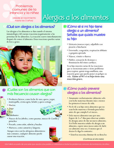 Common Infant Problems - Food Allergies (Birth to 5 Years)