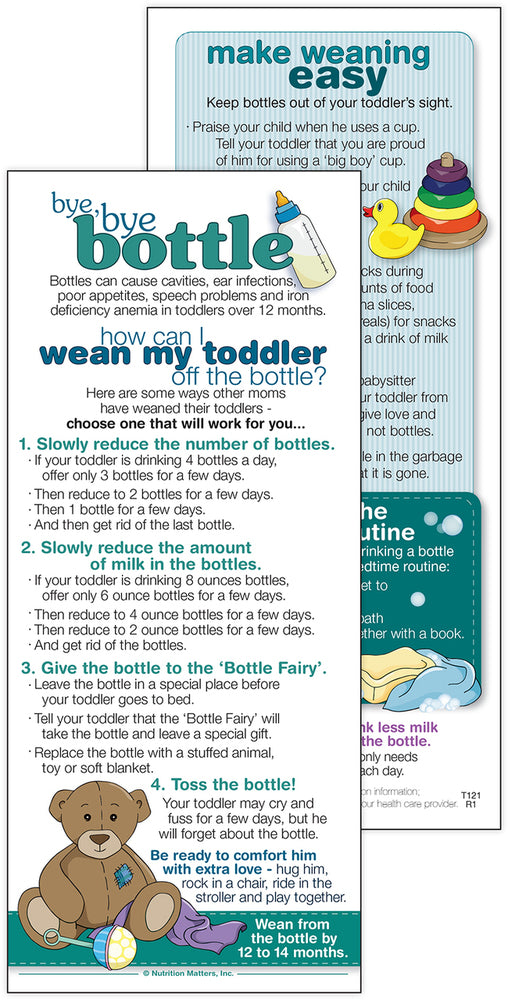 Nutrition Matters: Bye Bye Bottle - ENGLISH