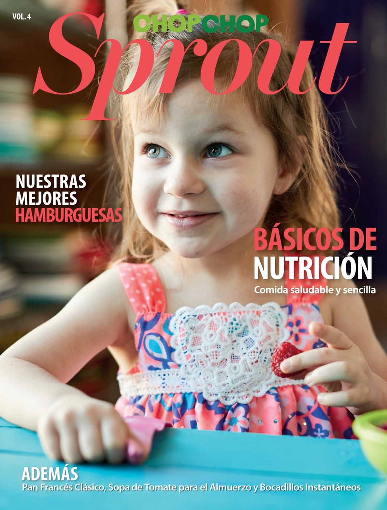 'Chop Chop Sprout' Magazine Volume 4 - SPANISH - OUT OF STOCK