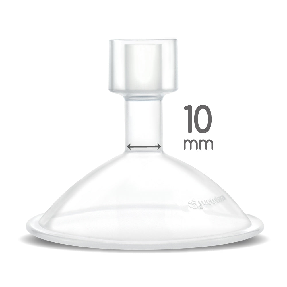 Hygeia 10mm Personal Fit Breast Shields (Flanges) - Breastfeeding Item 30