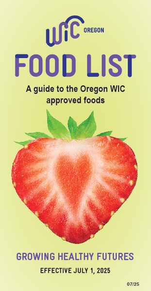 Oregon WIC Food List 2025