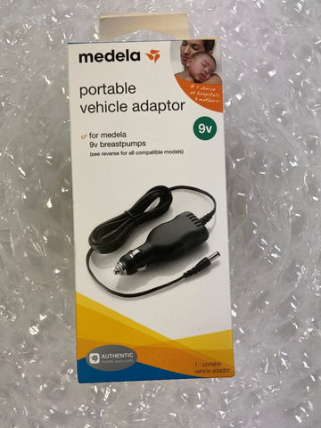 Medela 9V Portable Vehicle Adaptor - #67174 - Breastfeeding Item 1