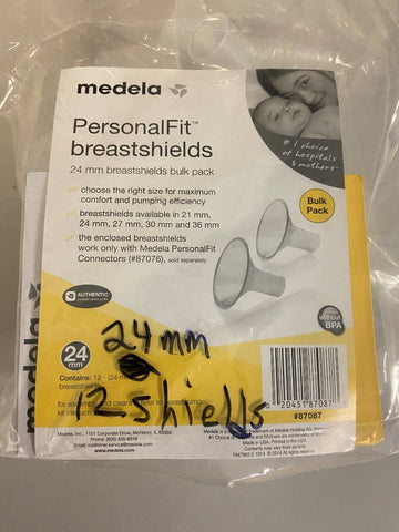 Medela 24mm Personal Fit Breast Shields (Flanges) - #87087 - Breastfeeding Item 3