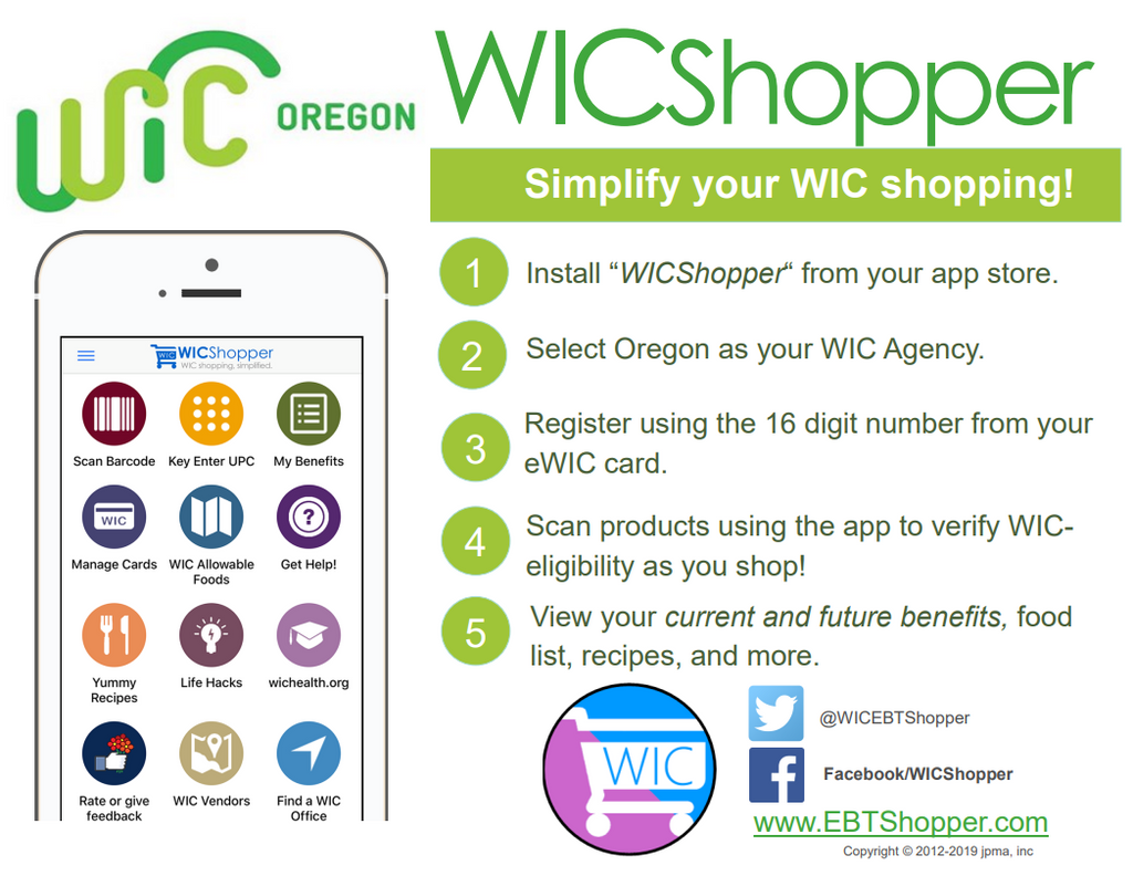 WIC Shopper App Flyer - DOWNLOAD ONLY