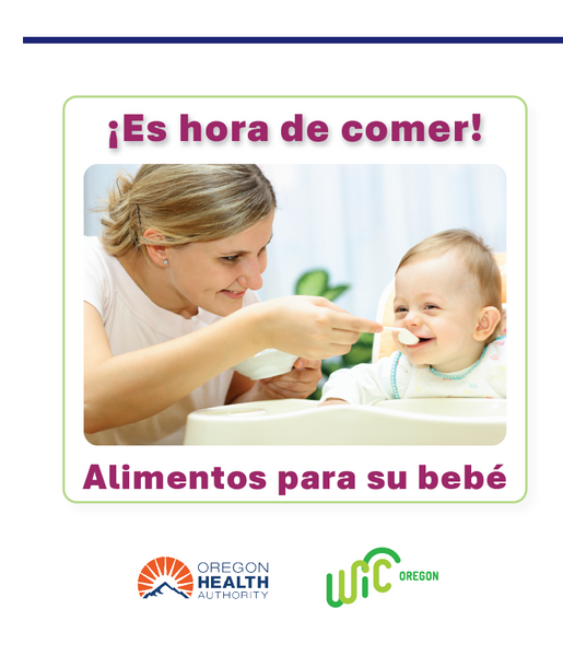 It's Time to Eat! Food for Your Baby