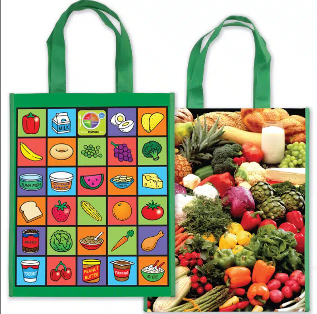 Grocery Tote - Healthy Foods and Nutrition Calculator