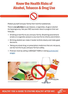 Know the Risks of Substance Use (exit counseling info) - DOWNLOAD ONLY