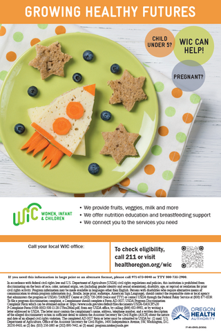WIC Outreach Poster #3 - Rocket Meal