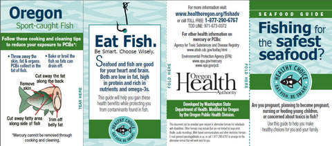 Oregon Fish and Seafood Guide: Looking for the safest catch? ENGLISH