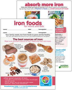 Iron foods for moms and kids