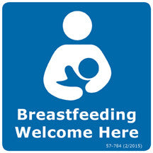 Breastfeeding Welcome Here (sticker)