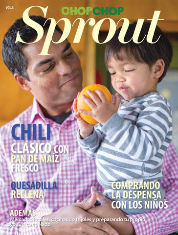 'Chop Chop Sprout' Magazine Volume 3 - SPANISH