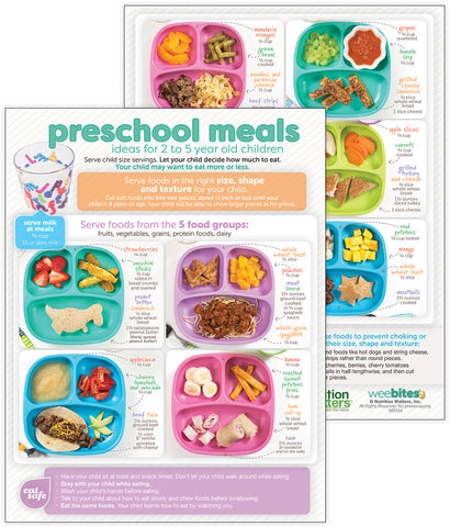 Nutrition Matters: Preschool Meals - SPANISH