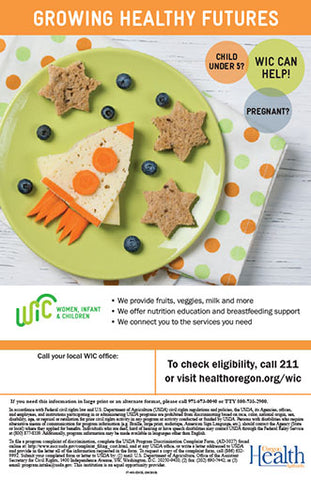 WIC Outreach Poster #3 - Rocket Meal