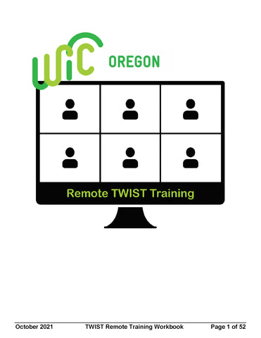 Remote TWIST Training Module